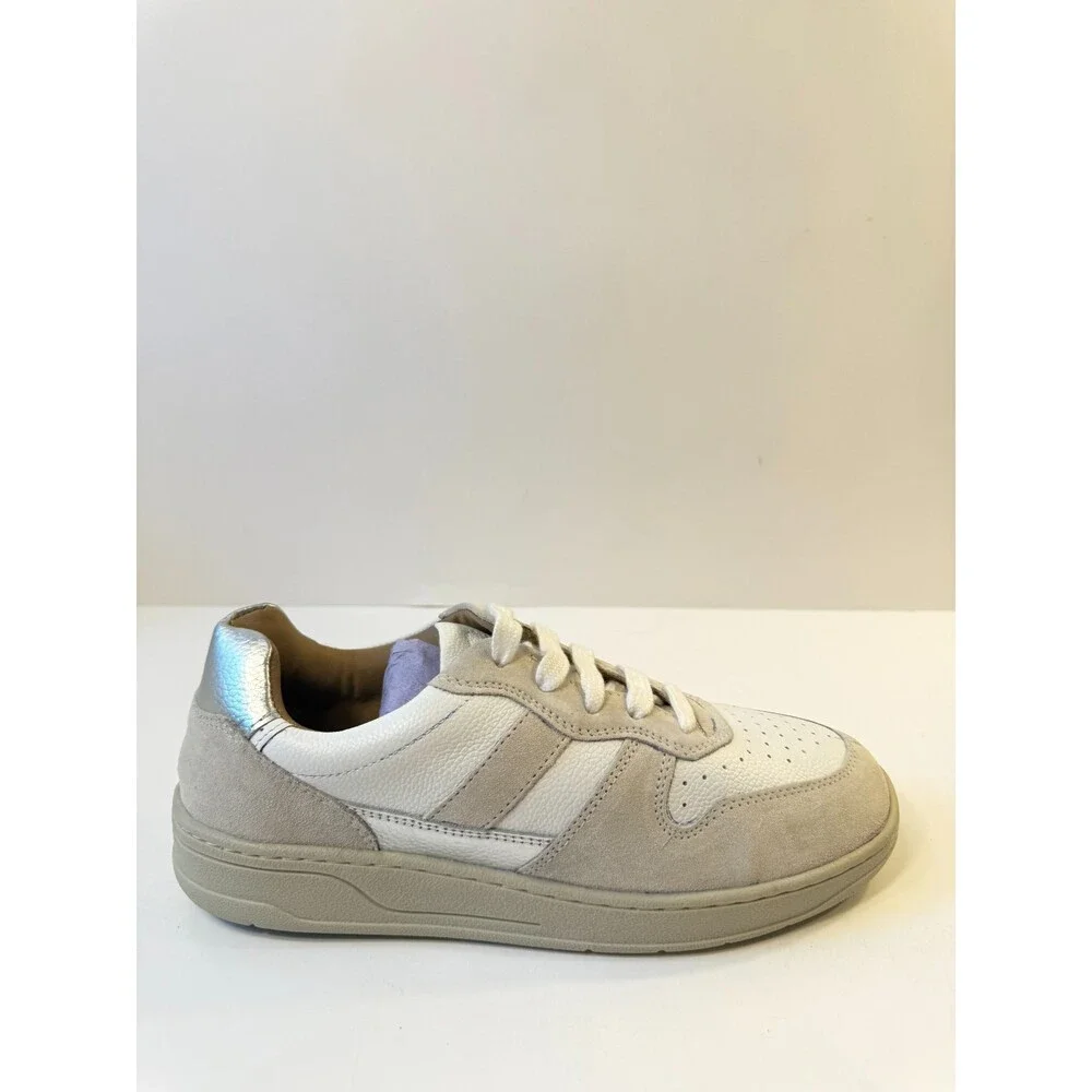 Crown Vintage Womens Sneakers White Beige US 8